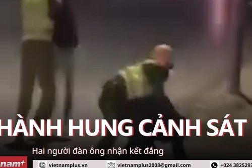 Tấn công cảnh sát giao thông ở Bắc Ninh, hai người đàn ông nhận kết đắng