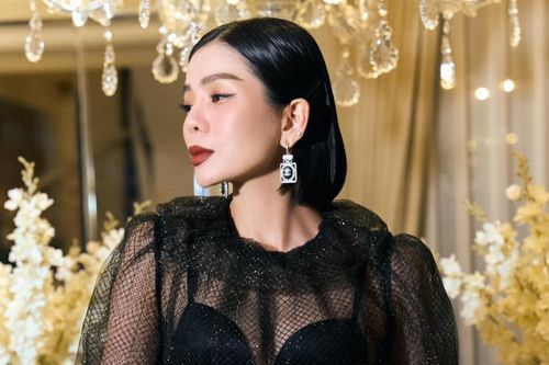 Lệ Quyên lấy lại phong độ với trang phục xuyên thấu hút mắt