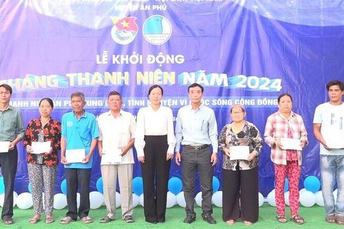An Phú khởi động Tháng Thanh niên