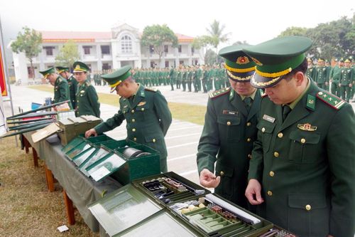 Bộ đội Biên phòng huấn luyện chiến sĩ mới năm 2024