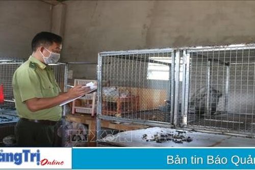 Toàn tỉnh có 41 cơ sở nuôi động vật hoang dã