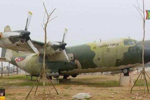 Trưng bày 'Ngựa thồ' C-130 tại Bảo tàng Lịch sử Quân sự