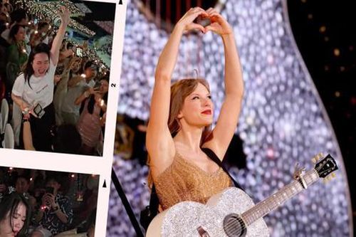 'Đặc sản' cầu hôn tại concert Taylor Swift: Danh tính cặp đôi người Việt không xa lạ