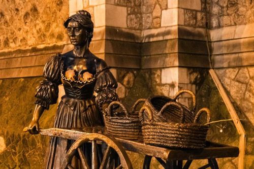Ireland yêu cầu du khách không sờ vào ngực tượng Molly Malone