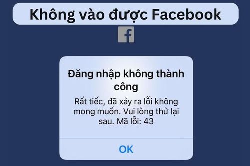 Facebook đang lỗi