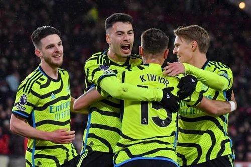 Chùm ảnh: Arsenal ghi 6 bàn, đẩy Sheffield tới bờ vực xuống hạng