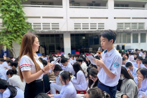 GenZ Trường THPT Gò Vấp sôi động với phương pháp tiếng Anh tư duy