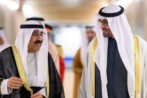 Quốc vương Kuwait thăm UAE