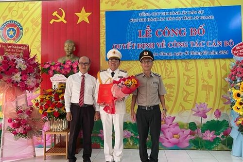 Cục THADS tỉnh An Giang có tân Phó Cục trưởng