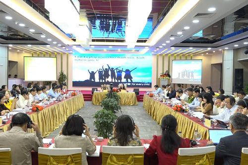 Hội nghị 'Những định hướng lớn xây dựng Luật Tư pháp người chưa thành niên của Việt Nam'