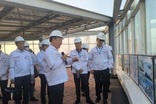 Đoàn công tác Chính phủ Singapore đến thăm, làm việc với PTSC