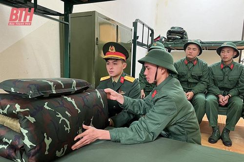 Môi trường quân ngũ của chiến sĩ mới