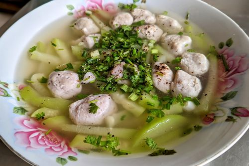 Canh dưa hồng