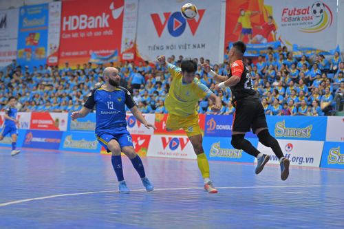 Vòng 3, Giải futsal HDBank vô địch quốc gia: Sanvinest Khánh Hòa quyết thắng Hà Nội