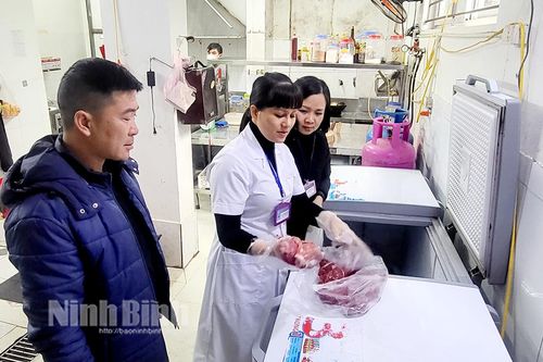 Hoa Lư, bảo đảm an toàn thực phẩm mùa lễ hội