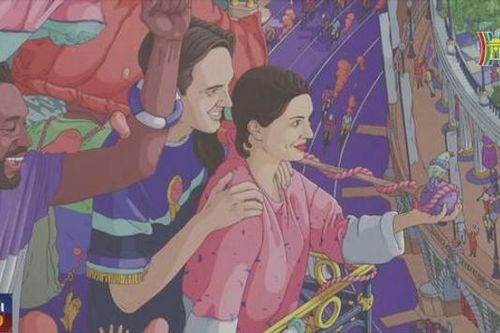 Công bố poster chính thức của Olympic Paris 2024