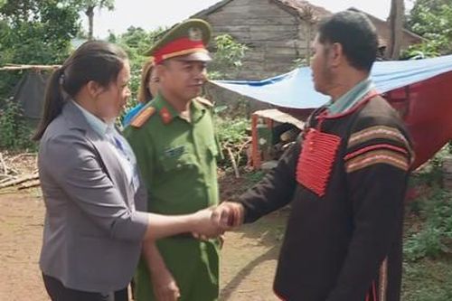 Bình yên ở xã có đông bà con đồng bào dân tộc thiểu số