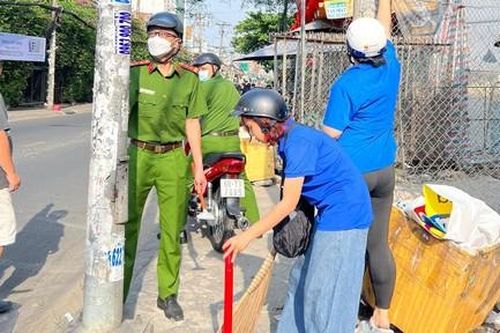 Đoàn Thanh niên CAQ.Bình Tân: Xung kích trong 'Tháng Thanh niên'