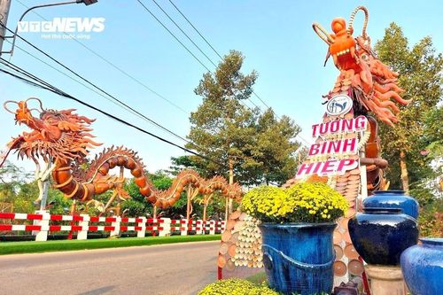 Cặp 'rồng lu' ở Bình Dương được xác lập kỷ lục Việt Nam