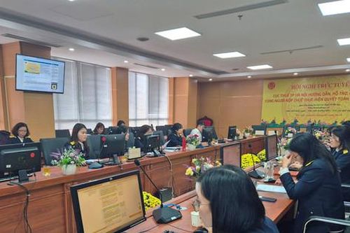 Cục Thuế thành phố Hà Nội giải đáp trực tuyến vướng mắc về quyết toán thuế năm 2023