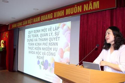 Tập huấn quy định mới về đặt hàng, triển khai nhiệm vụ khoa học - công nghệ