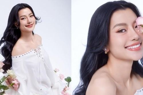 Á hậu Hoàng Thị Nhung khoe ảnh sinh nhật, mặc đụng hàng Thùy Tiên và Hồ Ngọc Hà