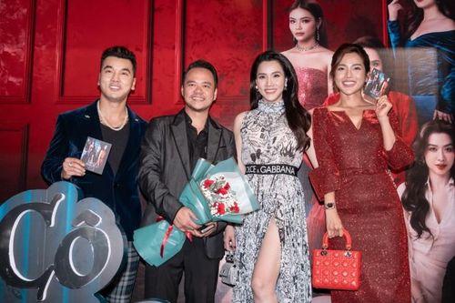 Vợ chồng Ưng Hoàng Phúc hội ngộ Trang Nhung mừng 'Quý cô thừa kế 2'