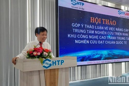 Xây dựng Trung tâm Nghiên cứu đạt chuẩn quốc tế là cấp thiết