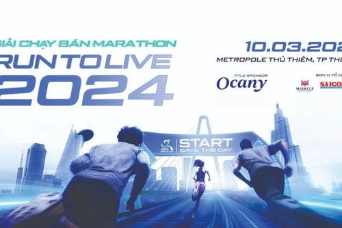 Run To Live 2024 - Nhiều giải thưởng hấp dẫn
