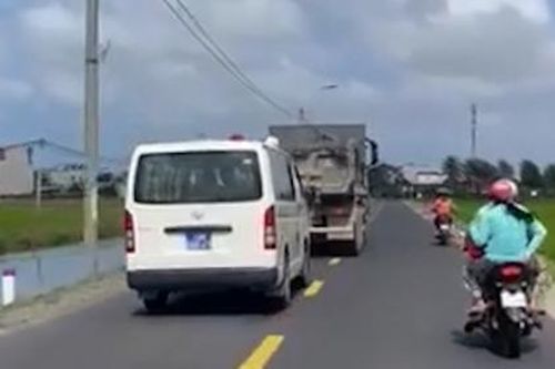 Phú Yên: Phạt 7 triệu đồng tài xế không nhường đường xe cứu thương