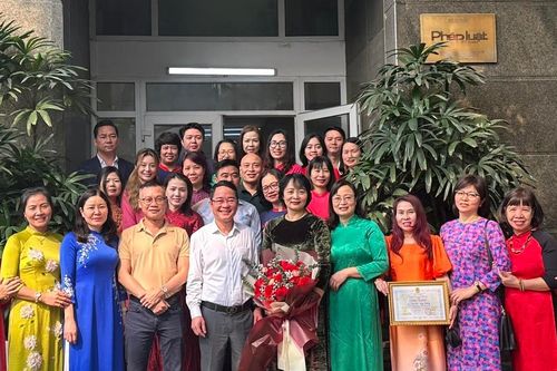 Công đoàn viên xuất sắc Báo Pháp luật Việt Nam được Công đoàn Bộ Tư pháp khen thưởng