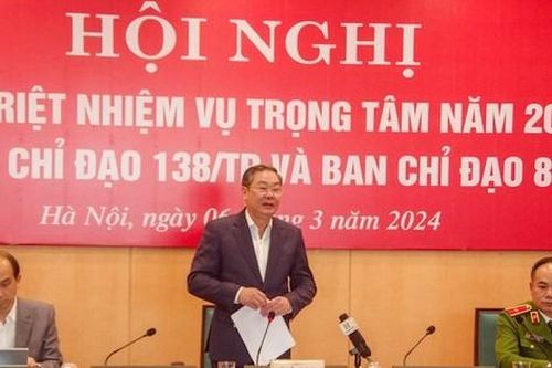 Phó Chủ tịch Hà Nội: Triệt xóa các tụ điểm phức tạp, không để tội phạm lộng hành