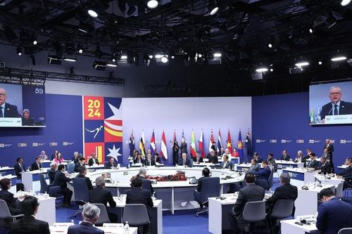 Phiên họp toàn thể Hội nghị Cấp cao Đặc biệt kỷ niệm 50 năm ASEAN-Australia