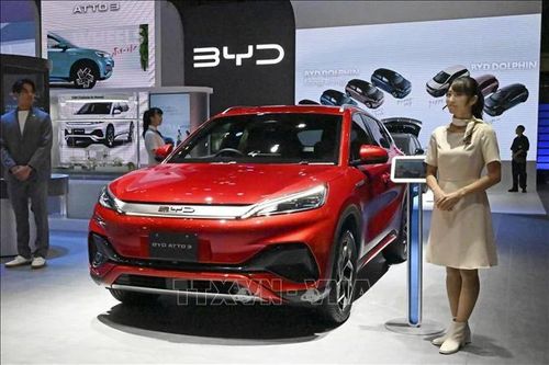 Cạnh tranh mạnh mẽ trên thị trường ôtô điện Trung Quốc