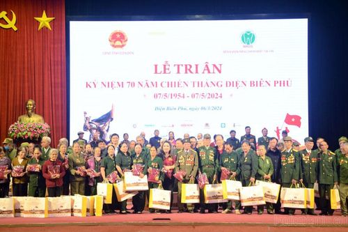 Tri ân cựu chiến binh, cựu thanh niên xung phong Điện Biên