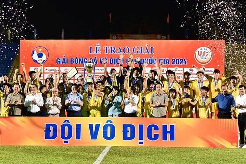 Đội U.19 Hà Nội vô địch Giải bóng đá U.19 quốc gia