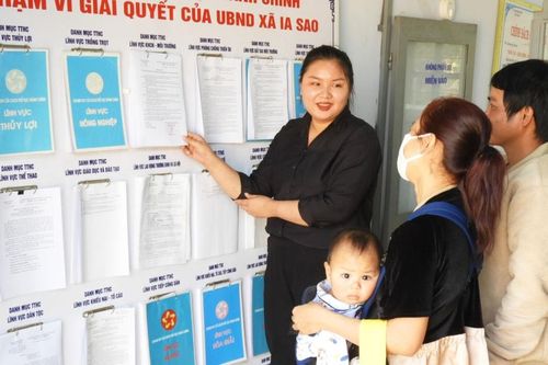 Ia Sao đẩy mạnh cải cách thủ tục hành chính