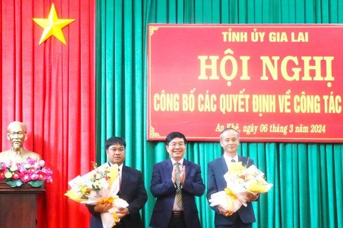 An Khê có tân Phó Bí thư Thường trực Thị ủy, Chủ tịch HĐND và Chủ tịch UBND