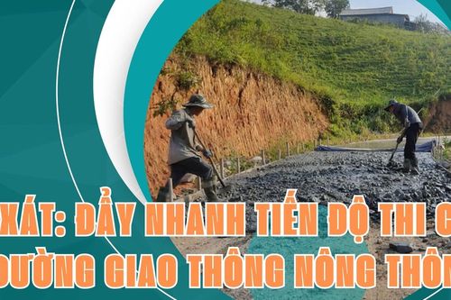 Bát Xát: Đẩy nhanh tiến độ thi công đường giao thông nông thôn