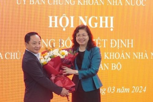 Ủy ban Chứng khoán Nhà nước điều động và bổ nhiệm Phụ trách Vụ Giám sát công ty đại chúng