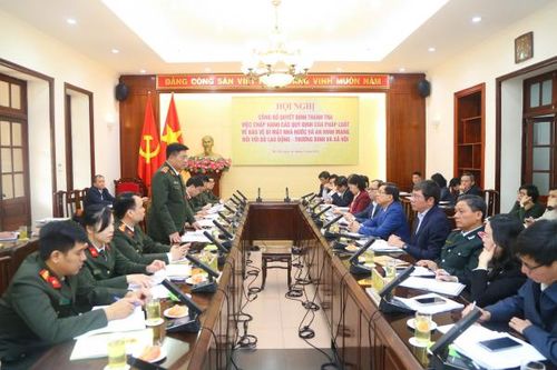 Công bố quyết định thanh tra việc chấp hành các quy định của pháp luật đối với Bộ Lao động Thương binh và xã hội