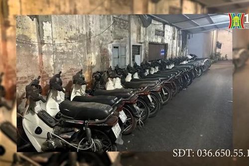 Điều tra đường dây trộm cắp, tiêu thụ xe máy