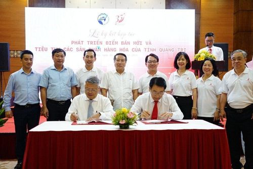 Saigon Co.op hợp tác với tỉnh Quảng Trị phát triển điểm tiêu thụ nông sản mới