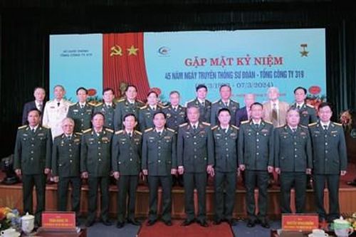 Tổng công ty 319 gặp mặt 45 năm Ngày truyền thống
