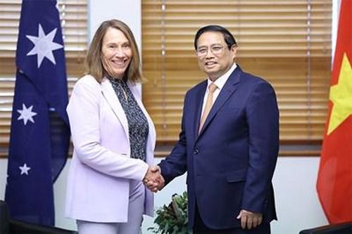 Thủ tướng Phạm Minh Chính hội kiến Chủ tịch Thượng viện Australia Sue Lines