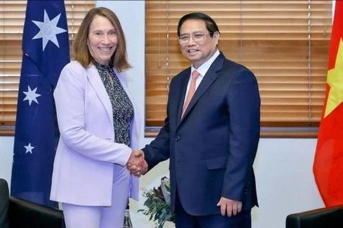 Thủ tướng Phạm Minh Chính hội kiến Chủ tịch Thượng viện Australia