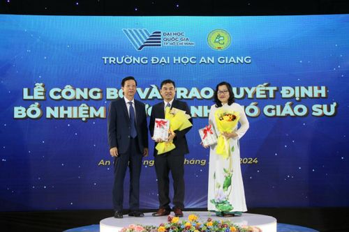 Trường Đại học An Giang có thêm 2 Phó Giáo sư