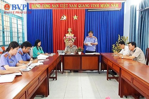Phúc tra thực hiện kết luận kiểm sát ở Chi cục THADS huyện Châu Thành