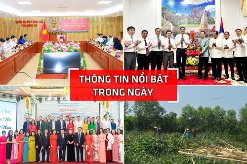 Nghệ An: Thông tin nổi bật ngày 7/3