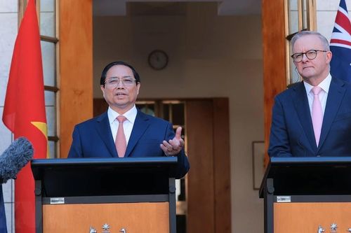 Việt Nam và Australia nâng cấp quan hệ lên Đối tác Chiến lược Toàn diện